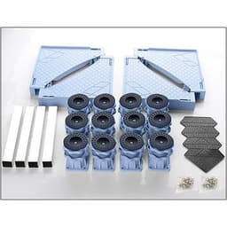 Chân đế máy giặt tủ lạnh inox cao cấp tải trọng 1000kg - hàng nhập khẩu