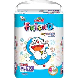 Combo 3 Bịch Tã Quần Goon Friend Doremon Mới M54/L46/XL40/XXL34/XXXL22 - Tặng đồ chơi đàn Organ