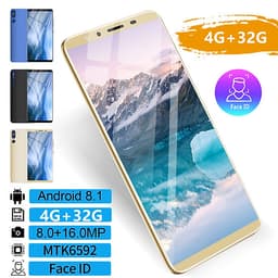 Fun 5.72 inch Large Screen Smartphone P20plus 4G+32G Face ID Android Cellphone
