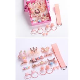 Phụ kiện tóc cho bé gồm Nơ, Cột, Kẹp tóc 