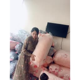 Gấu Bông Heo Lười Mắt Híp Có 5 Kích Thước 2 Màu