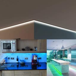 Cuộn Đèn LED Trang Trí Quấn Cây RGB Siêu Sáng, Dài 5M Kèm Remote 44 Phím