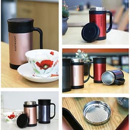 Bình Giữ Nhiệt Thép Không Gỉ Classic Tea Lock&Lock LHC4030 (400ml)