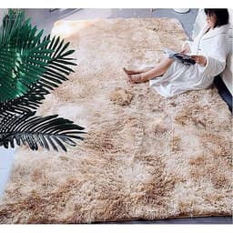 Thảm Lông Dài Trải Sàn Cao Cấp Kiểu Loang