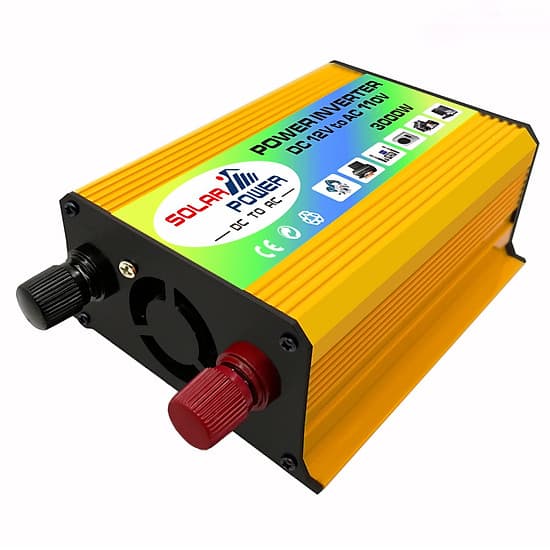 Bộ kích điện ô tô sin chuẩn đỉnh 3000W chuyển đổi dòng điện DC 12V thành AC 220V