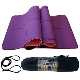 Thảm Tập Yoga Định Tuyến TPE 2 Lớp – Chọn Màu – Chọn Độ Dày + Bao Thảm Tập Yoga + Dây Buộc Thảm Tập Yoga Chính Hãng miDoctor 