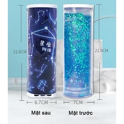 Hộp bút đa năng thông minh có kim tuyến có mật khẩu cơ xoay dành cho học sinh rất tiện lợi