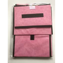 2 Hộp Vải Đựng Đồ Cá Nhân, Đựng Quần áo, Vớ, Đồ Lót, Đồ Chơi Size L,M