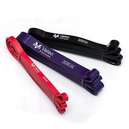 Dây đàn hồi, kháng lực power band Valeo tập gym, dây cao su hỗ trợ lên xà, tập luyện tại nhà
