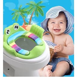 Thu nhỏ bồn cầu có tay vịn cho bé