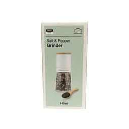 Lọ xay tiêu cầm tay Lock&Lock CKO115 140ml  -  Hàng chính hãng - Lọ bằng thủy tinh, lưỡi dao bằng sứ xay nhuyễn tốt, nắp bằng gỗ sồi, tiện dụng, dễ sử dụng