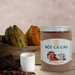 Bột ca cao Beemo - Cacao nguyên chất, không đường, pha chế đồ uống, làm bánh, chế biến Chocolate