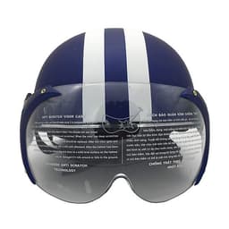 Mũ Bảo Hiểm Thời Trang 1/2 Đầu Có Kính Chita CT6B1 (K) Tem Hình GP Edition Năng Động, Thời Trang - Hàng Chính Hãng