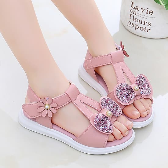 Sandal bé gái 3 - 12 tuổi kiểu dáng Hàn Quốc SG31