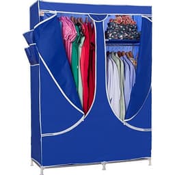 Tủ Quần Áo miDoctor Cải Tiến Thế Hệ Mới, Tủ Vải Quần Áo 3 Buồng 8 Ngăn 1,7m Cao Cấp