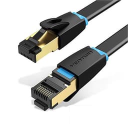 Cáp Mạng Ethernet/RJ45/LAN Vention Cat 8 SSTP đúc sẵn 2 đầu, dài 1m đến 5m - Hàng chính hãng