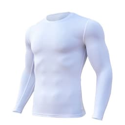 Áo Body Thể Thao Nam Dài Tay Giữ Nhiệt Tập Gym Bóng Đá Co Dãn AS11