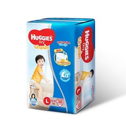 Tã quần HUGGIES DRY PANTS JUMBO mẫu mới