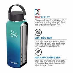 Bình Giữ Nhiệt 2GOOD FLASK Wide Mouth WM-01 (900ml) - Hàng Chính Hãng