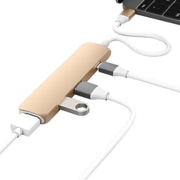 Cổng Chuyển HyperDrive USB-C Hub With 4K HDMI Support For MacBook Pro 2016 / 2017, MacBook 12" - Hàng Chính Hãng