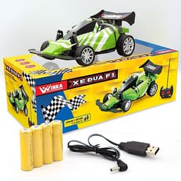 Xe Đua F1 Duka Điều Khiển Từ Xa, Có Ánh Sáng Kèm Pin Và Sạc USB