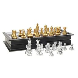 Bộ cờ vua nam châm (Quân cờ màu vàng và bạc)