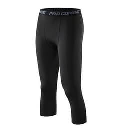 Quần giữ nhiệt COMBAT PRO Quần Legging Nam tập Gym bóng đá bóng rổ