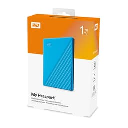 Ổ Cứng Di Dộng HDD WD My Passport 1TB 2.5" USB 3.2 WDBYVG0010B - Hàng Chính Hãng