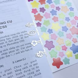 Bộ Đánh Dấu Sách BookMark Kim Loại