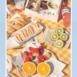 THẢM DÃ NGOẠI, DU LỊCH, PICNIC CAO CẤP - Chống thấm nước, họa tiết caro, gấp gọn tiện lợi - 2 kích thước khách chọn màu!