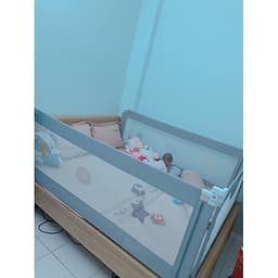 Thanh chắn giường Umoo, khung chắc chắn cho bé ngủ và chơi an toàn (Giá 1 thanh)