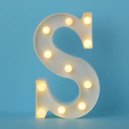 Đèn LED Chữ Cái Loại Lớn 22cm Trang Trí Tiệc Cưới, Sinh Nhật - 26 Chữ Cái