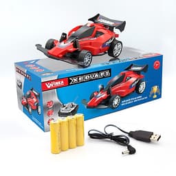Xe Đua F1 Duka Điều Khiển Từ Xa, Có Ánh Sáng Kèm Pin Và Sạc USB