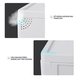Hộp đựng giày KYS Plus nhựa cứng có ngăn kéo 