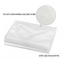 Bộ 100 túi bóng hút chân không 1 mặt nhám - có nhiều size túi kích thước khác nhau