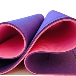 Thảm Tập Yoga Định Tuyến TPE 2 Lớp – Chọn Màu – Chọn Độ Dày + Bao Thảm Tập Yoga + Dây Buộc Thảm Tập Yoga Chính Hãng miDoctor 