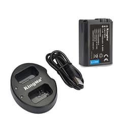 2 Pin + 1 Đốc sạc đôi Sony NP-FW50 - Chính hãng KingMa