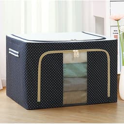 Túi Đựng Chăn Màn (Được Chọn Màu) - Hộp Đựng Quần Áo Khung Sắt Gấp Gọn miDoctor - Tủ Vải Chăn Màn Tiện Lợi