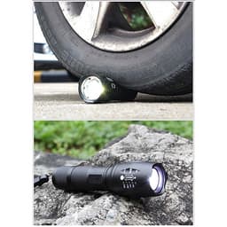 Đèn pin siêu sáng chiếu xa tự vệ Xinsite Q5 điều chỉnh được chế độ chiếu xa trăm mét và chống nước 