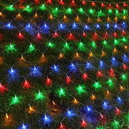 Lưới Đèn LED Chống Nước Trang Trí Ngoài Trời Cho Giánh Sinh, Tiệc, Lễ Tết - Nhiều Kích Cỡ