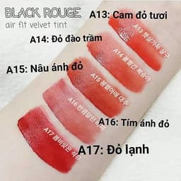 Son Kem Lì Black Rouge Air Fit Velvet Tint – Hàn Quốc