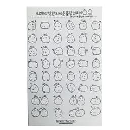 Sticker Dán Trang Trí Molang và Piu Piu ( Trang Trí Sổ Kế Hoạch, Sổ Nhật Ký) | Nhiều Mẫu