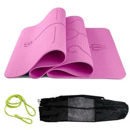 Thảm Tập Yoga Định Tuyến miDoctor + Túi Đựng Thảm Tập Yoga Định Tuyến + Dây Buộc Thảm Tập Yoga Định Tuyến (Túi, Dây Giao Màu Ngẫu Nhiên)