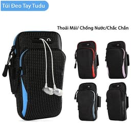 Túi Thể Thao Tudu, Túi Đeo Tay Chạy Bộ, Túi Đựng Điện Thoại Chạy Bộ, Vừa Điện Thoại 6.5inch, Vải Dù Chống Nước CN306