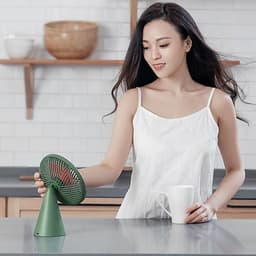 Quạt Không Tiếng Ồn Xiaomi Youpin SOTHING Destop Silent Fan Kiểu Dáng Cổ Điển Nhỏ Gọn Để Bàn