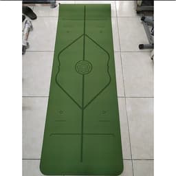 Thảm tập yoga định tuyến 6mm TPE  kèm túi đựng