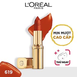 Son satin mịn mượt cao cấp L'Oreal Paris Color Riche Le Rouge 3.7g 