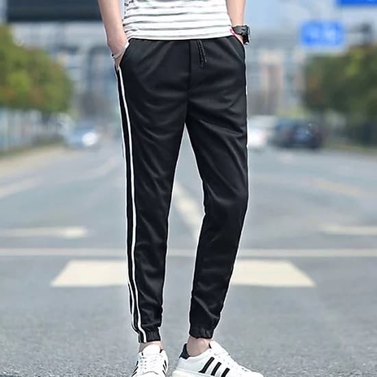 Quần dài thể thao nam 2 sọc