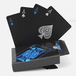 Bộ Bài Tây Poker Nền Đen Cao Cấp Chọn Màu – Bài Tây Nhựa PVC Chống Nước – Chính Hãng miDoctor