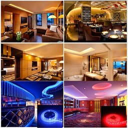 Cuộn Đèn LED Trang Trí Quấn Cây RGB Siêu Sáng, Dài 5M Kèm Remote 44 Phím